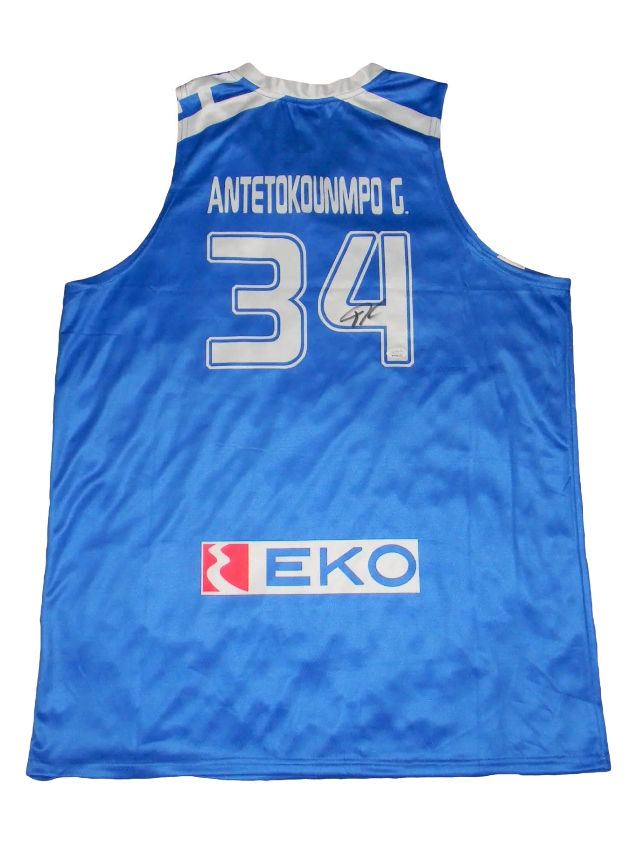 Giannis factory Antetokounmpo jersey JSA COA