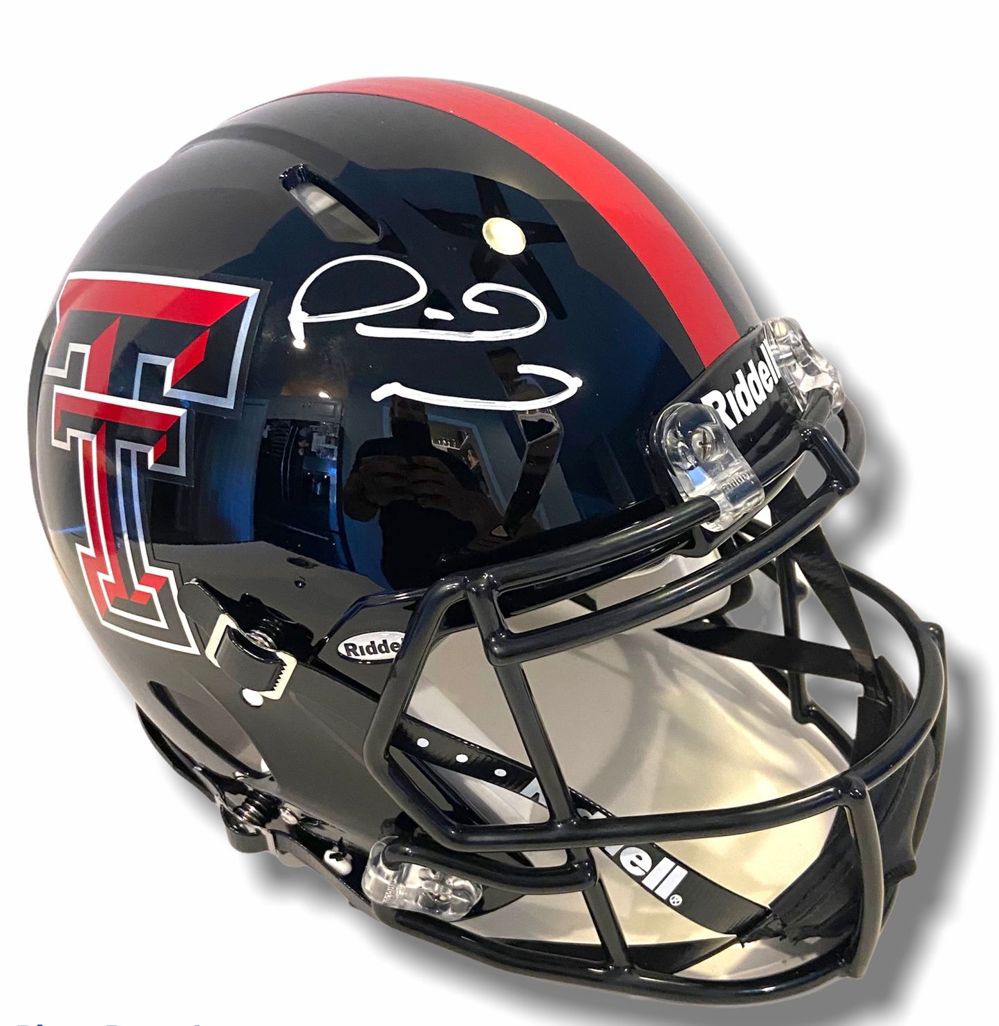 Patrick Mahomes Texas Tech Signed Speed Authentic Helmet