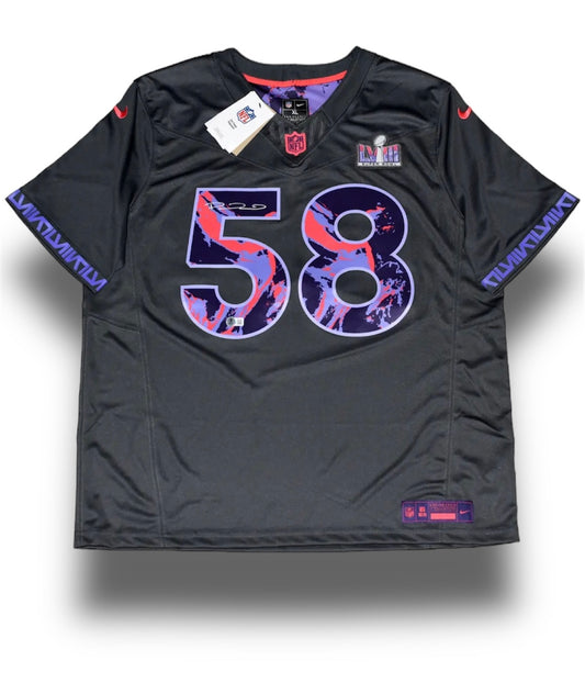 Mahomes Super Bowl 58 Nike Limited Jersey Beckett COA
