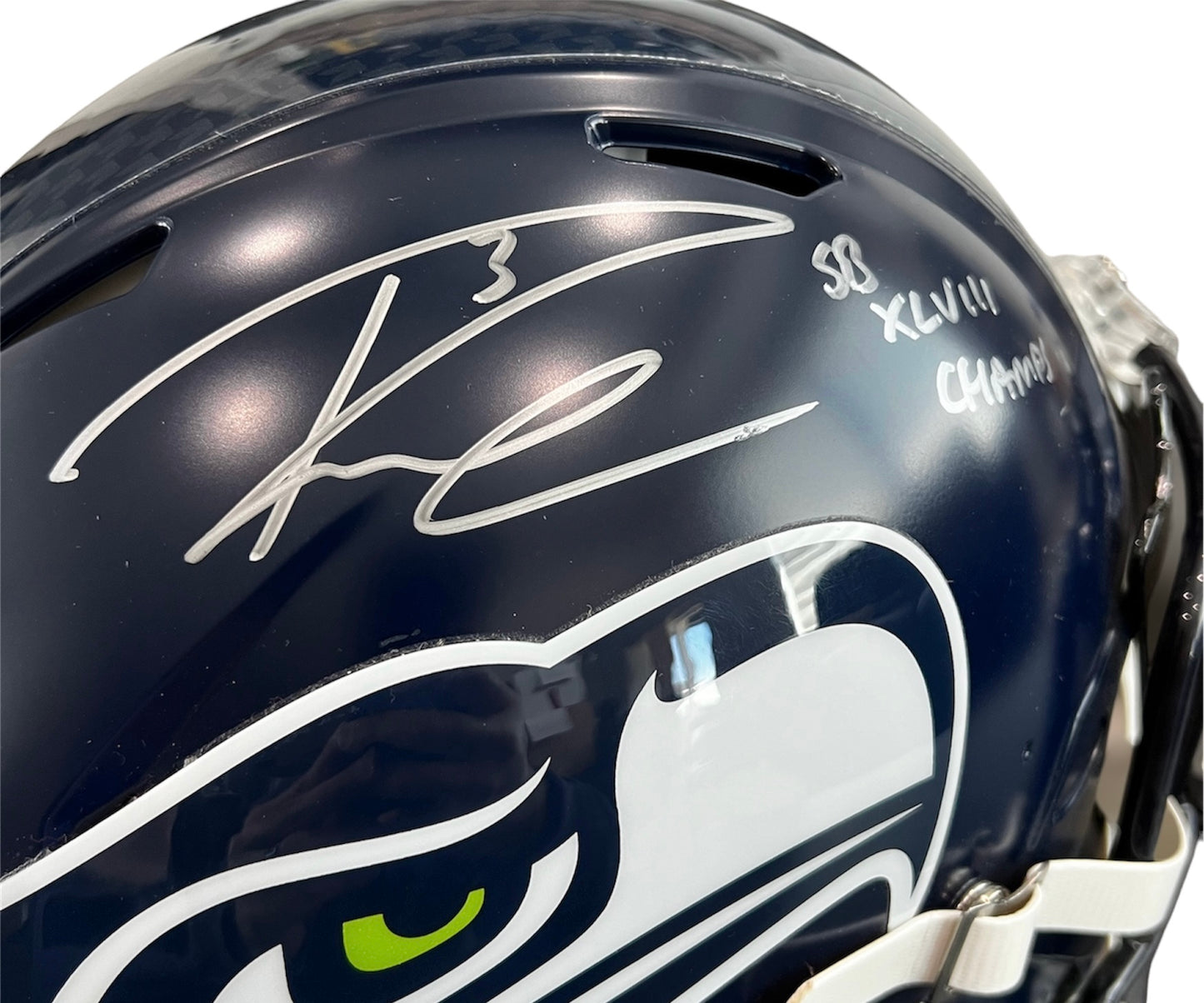 Russell Wilson Seahawks Speed Authentic Helmet