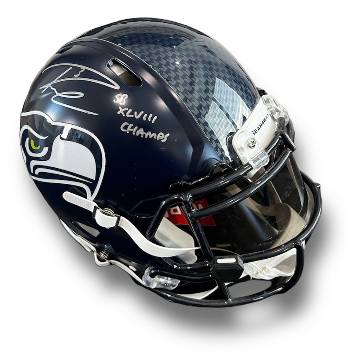 Russell Wilson Seahawks Speed Authentic Helmet