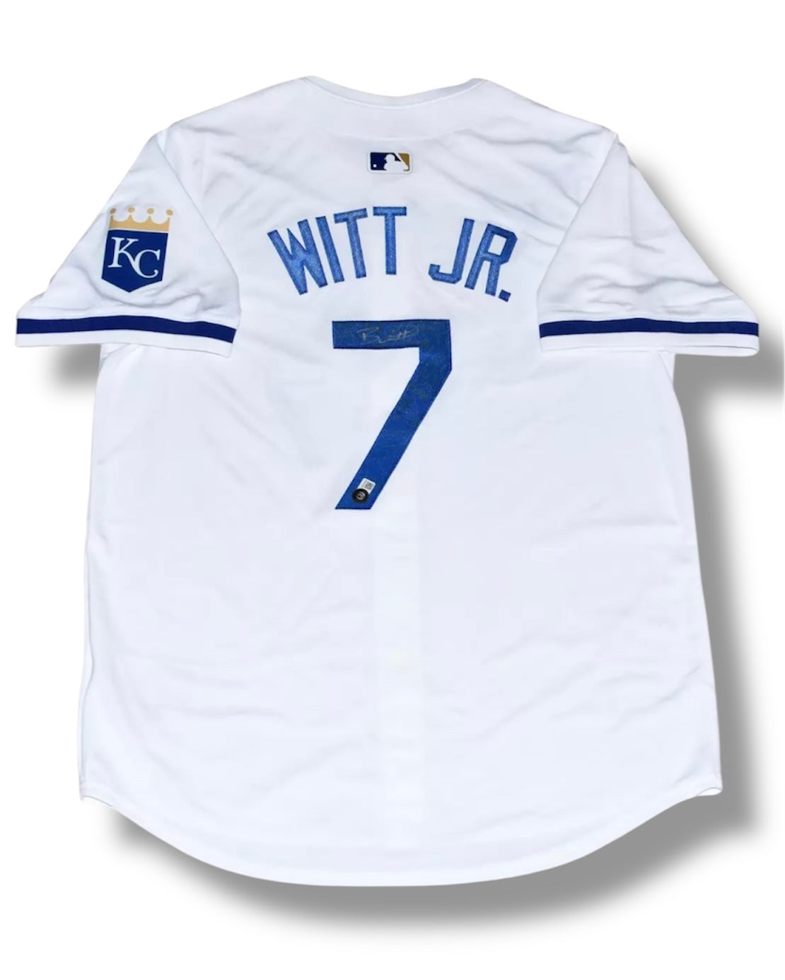 Bobby Witt Jr Royals Nike Jersey Beckett COA