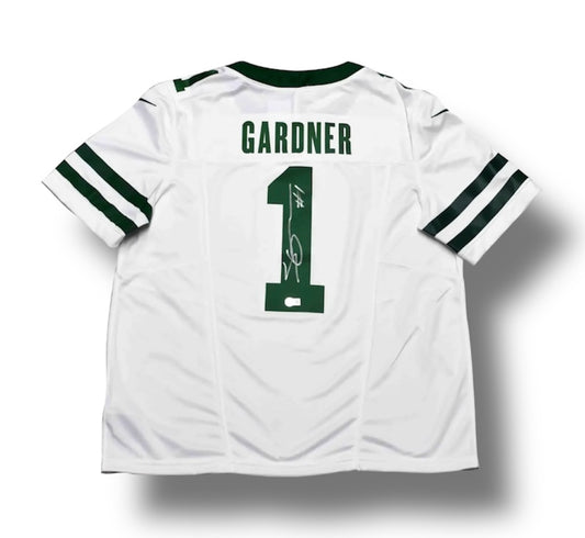 Ahmad “Sauce” Gardner Jets Nike Throwback Game Jersey Beckett COA