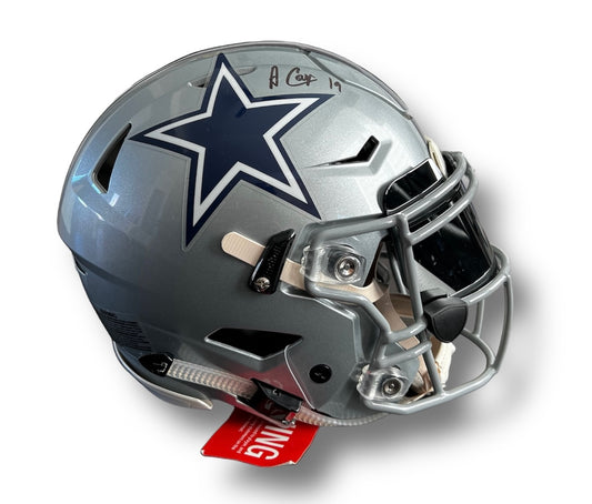 Amari Cooper Cowboys Flex Helmet JSA COA