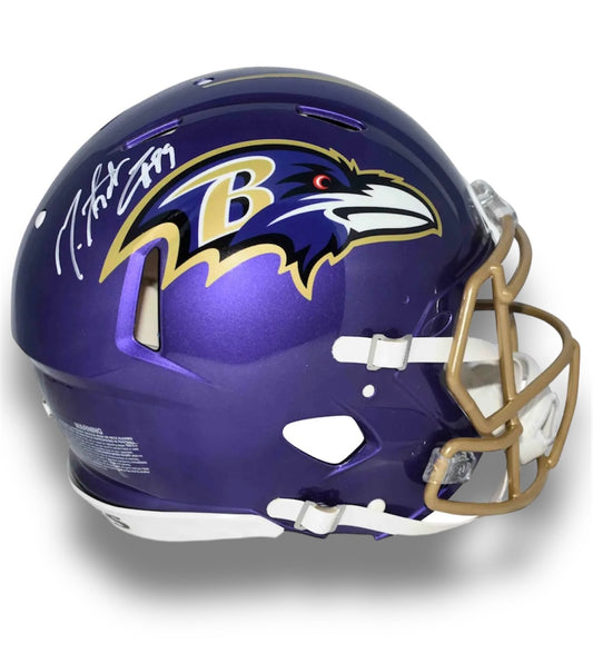 Mark Andrews Ravens Flash Authentic Helmet Beckett COA