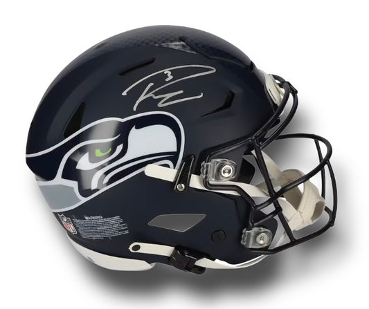 Russell Wilson Seahawks Flex Helmet COA