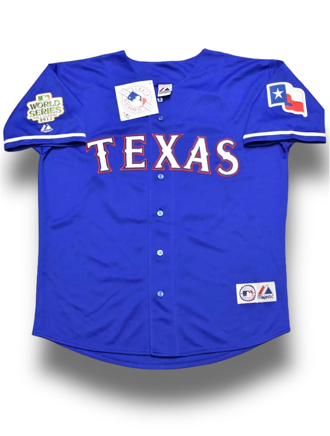 Adrian Beltre Rangers Jersey Beckett COA