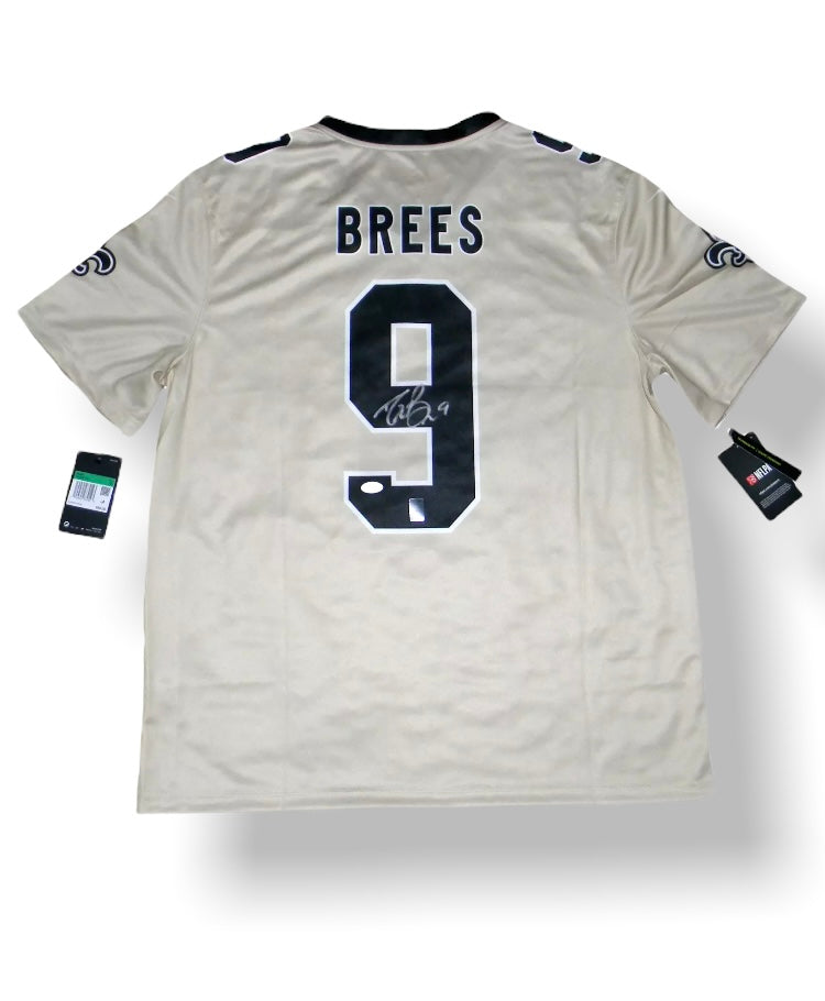 Drew Brees Saints Nike Inverted Jersey Beckett COA