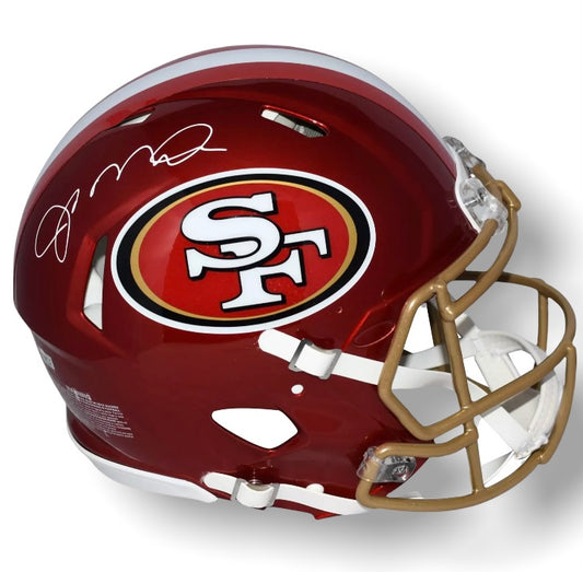 Montana 49ers Flash Authentic Helmet Beckett COA