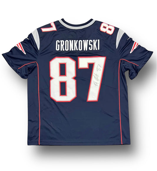 Rob Gronkowski Patriots Nike Limited Jersey JSA COA